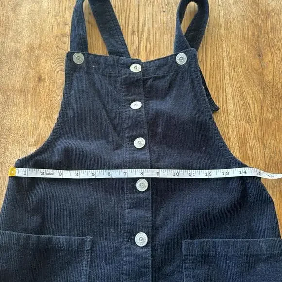 BDG Corduroy Button Front Overall Skirt - Picture 5 of 9